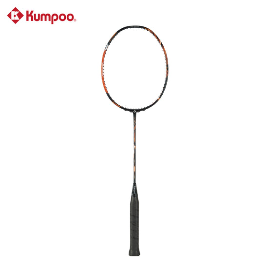 Kumpoo Hyper Shot Nex unstrung badminton racket with lightweight frame and grip, designed for powerful shots and agility.