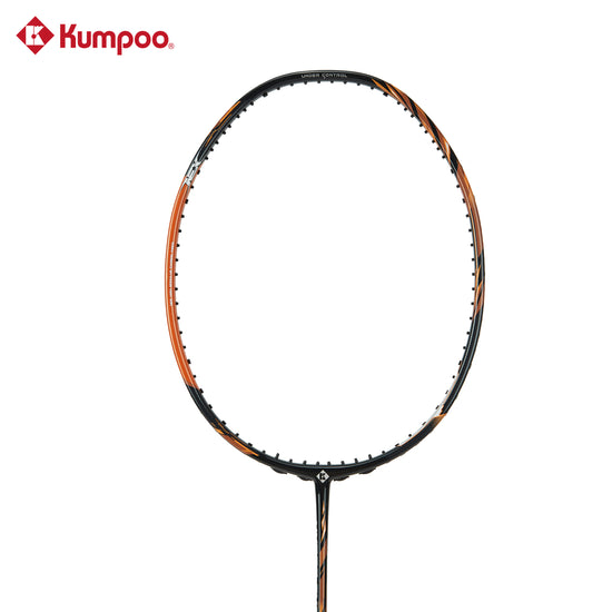 Kumpoo Hyper Shot Nex unstrung badminton racket with lightweight frame and ergonomic grip, designed for performance and control.