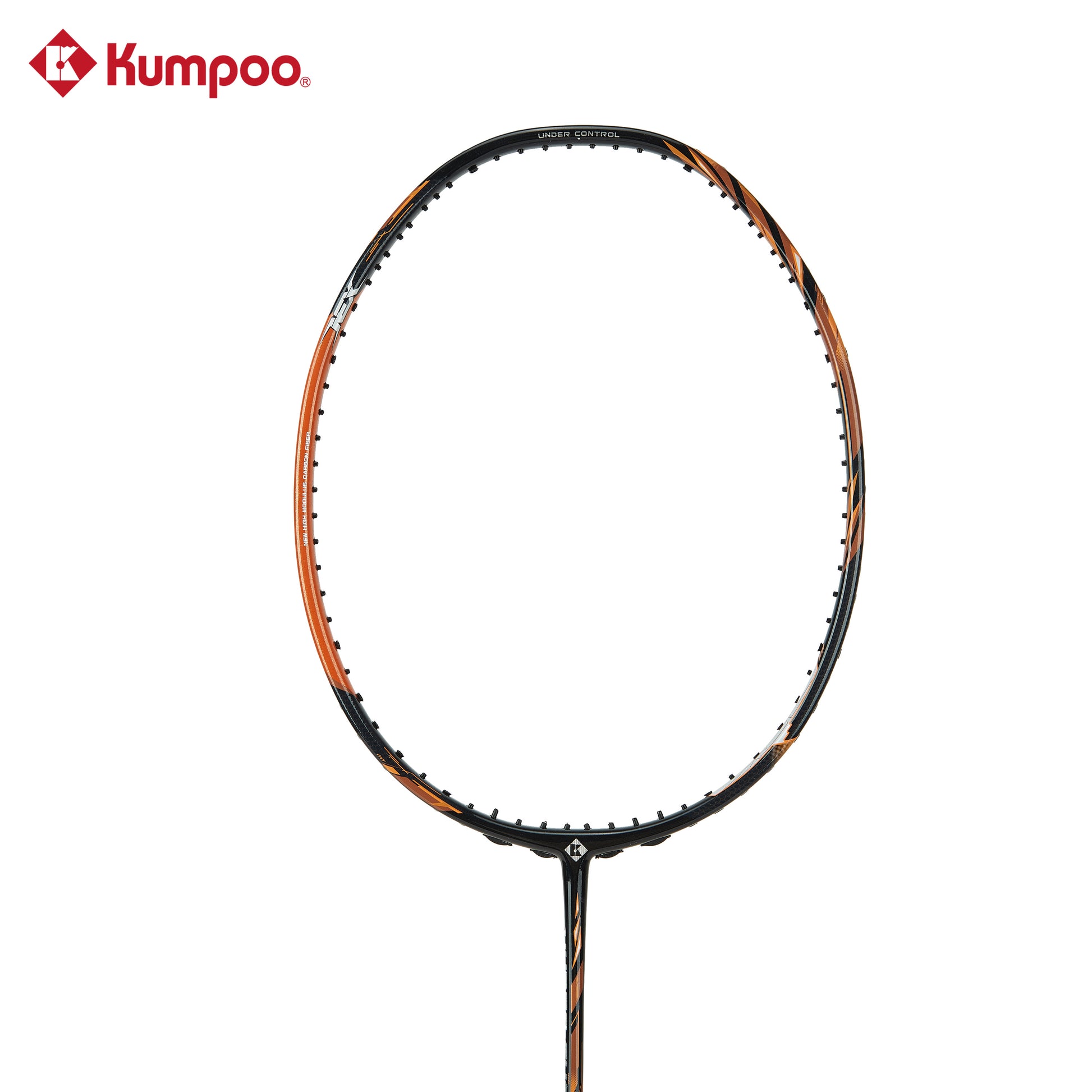 Kumpoo Hyper Shot Nex unstrung badminton racket with lightweight frame and ergonomic grip, designed for performance and control.