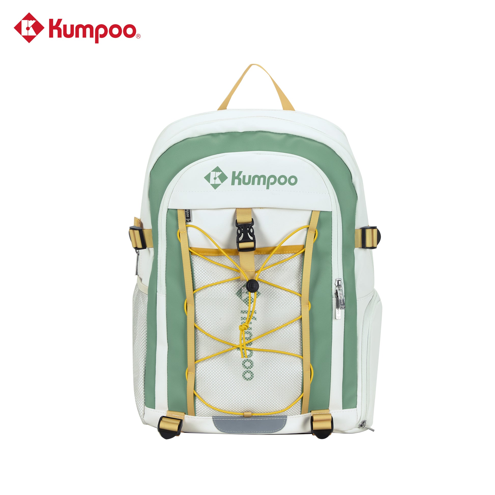 Kumpoo KB-624 badminton backpack with multiple compartments and adjustable straps, designed for athletes and sports enthusiasts.