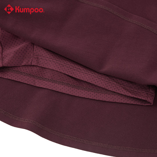 Kumpoo K261W-7182 women's skirt in a stylish design, showcasing the fabric and fit of the skirt in a natural pose.