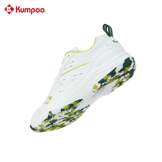 Kumpoo KH-E317 badminton shoes with breathable design, cushioned sole, and supportive ankle for indoor court play.
