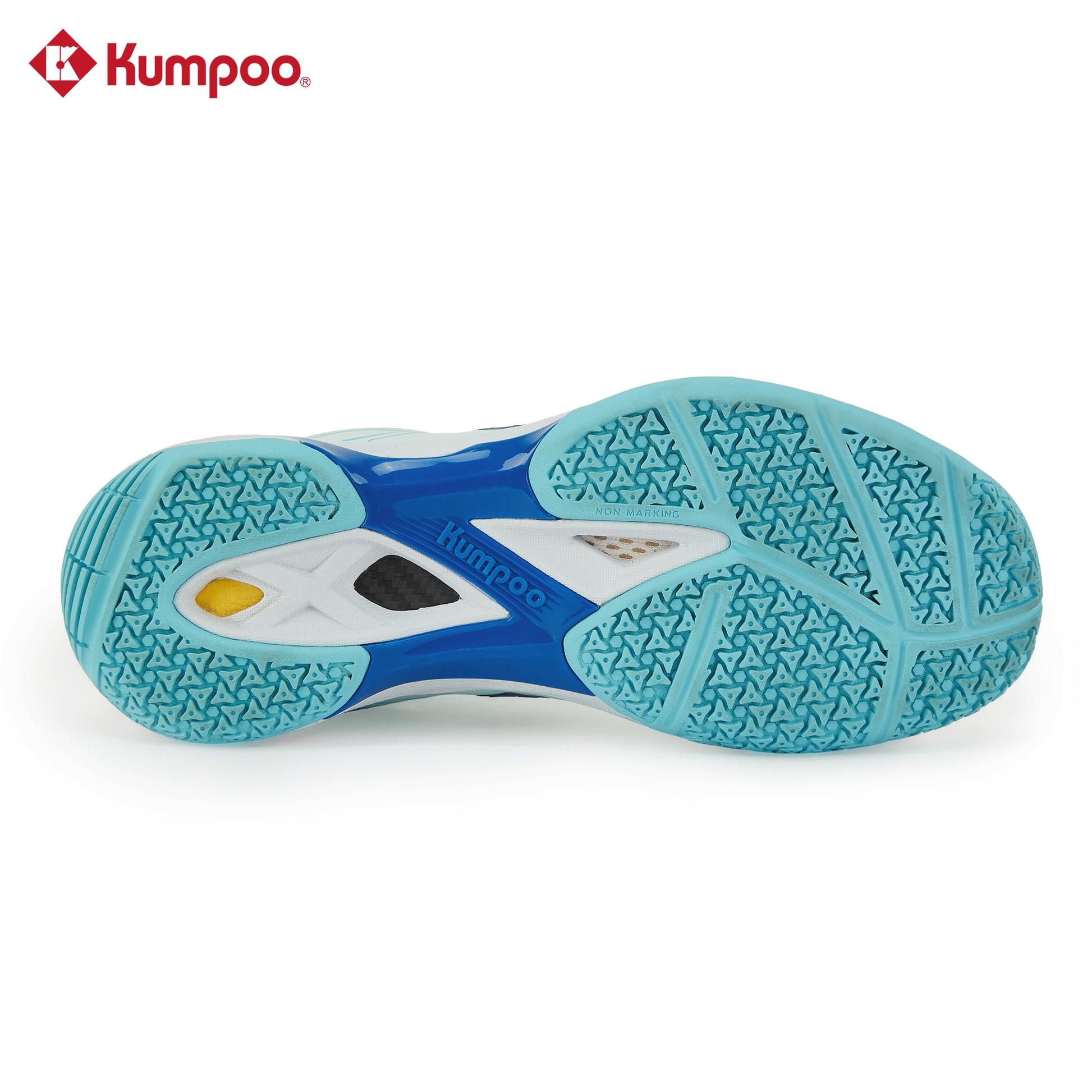 Kumpoo KH-G805 Lite Pro badminton shoes with breathable mesh upper and non-slip rubber sole for indoor court play