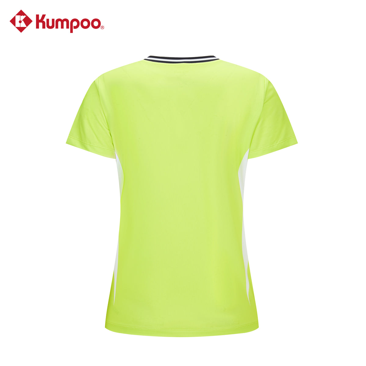 KUMPOO K261W-1227 women's quick-dry sports T-shirt for badminton and training, lightweight athletic top in vibrant color.