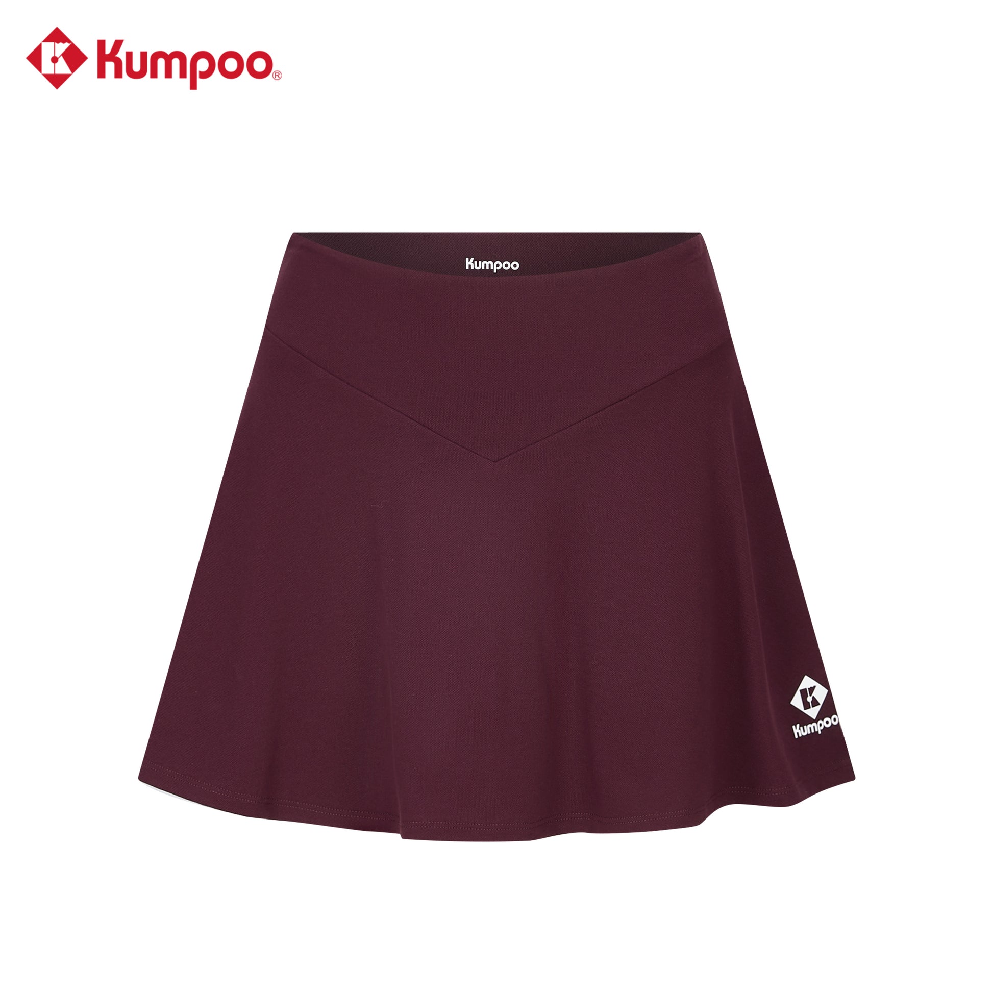 Kumpoo K261W-7182 women's skirt in a stylish design, featuring a comfortable fit and versatile length for casual or dressy wear.