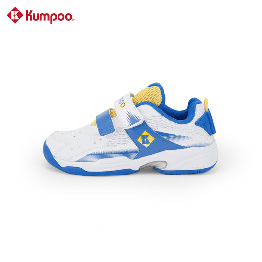Kumpoo KHS-J20 Junior badminton shoes with supportive design and non-slip soles, ideal for young players' court performance.