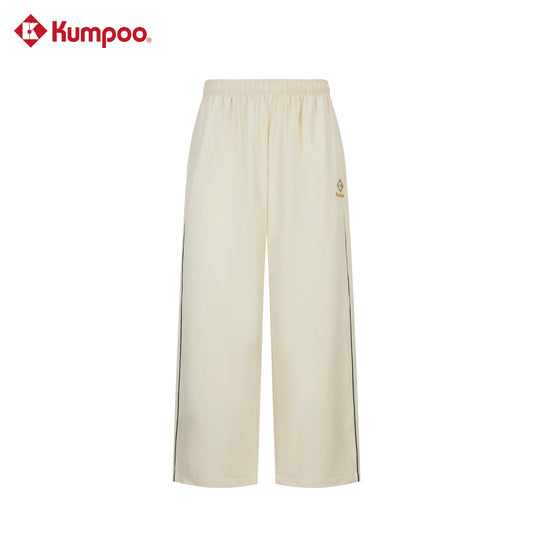Kumpoo K261U-6546.25th unisex long pants, navy blue, lightweight fabric, casual fit, suitable for everyday wear.