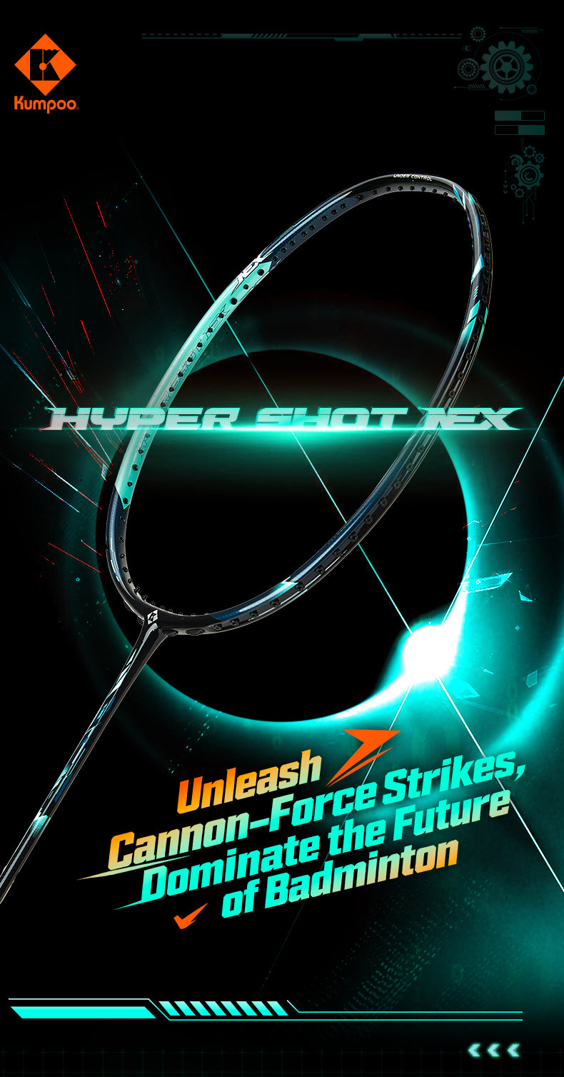 【極美品】Kumpoo HYPER SHOT NEX 4U KUMPOO Hyper Shot Nex Unstrung Badminton Racket – Kumpoo Canada