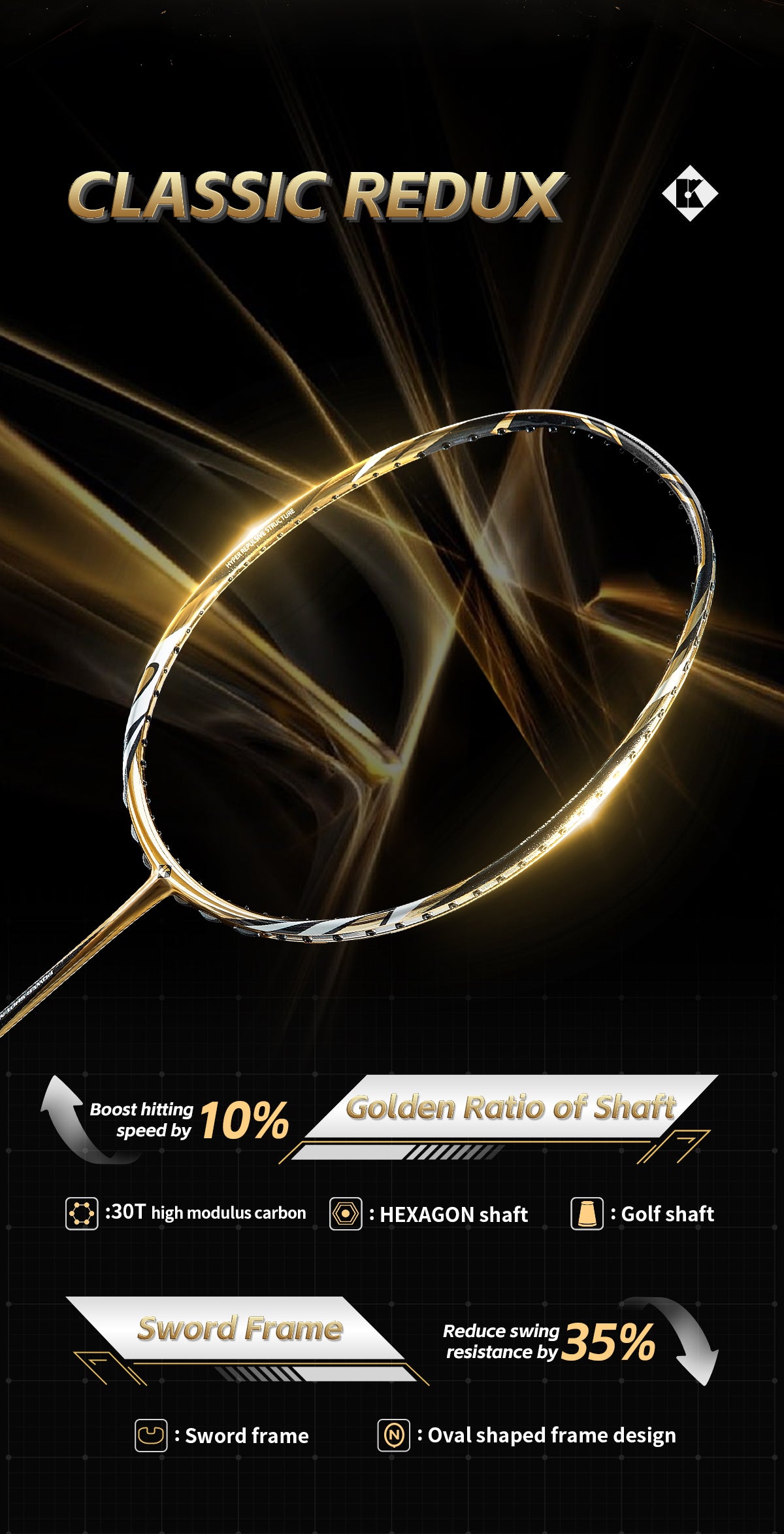 KUMPOO 2900 II Badminton Racket | Kumpoo Canada