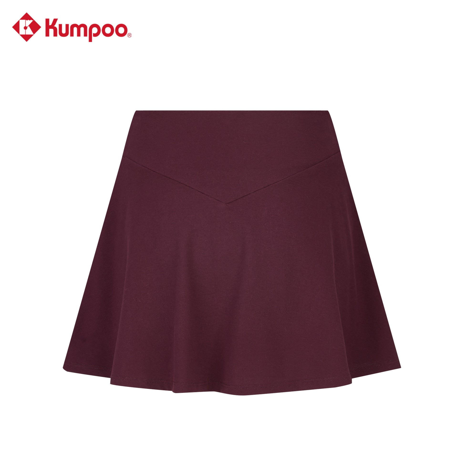 Kumpoo K261W-7182 women's skirt featuring a stylish, flowy design in a neutral color, perfect for casual or formal wear.