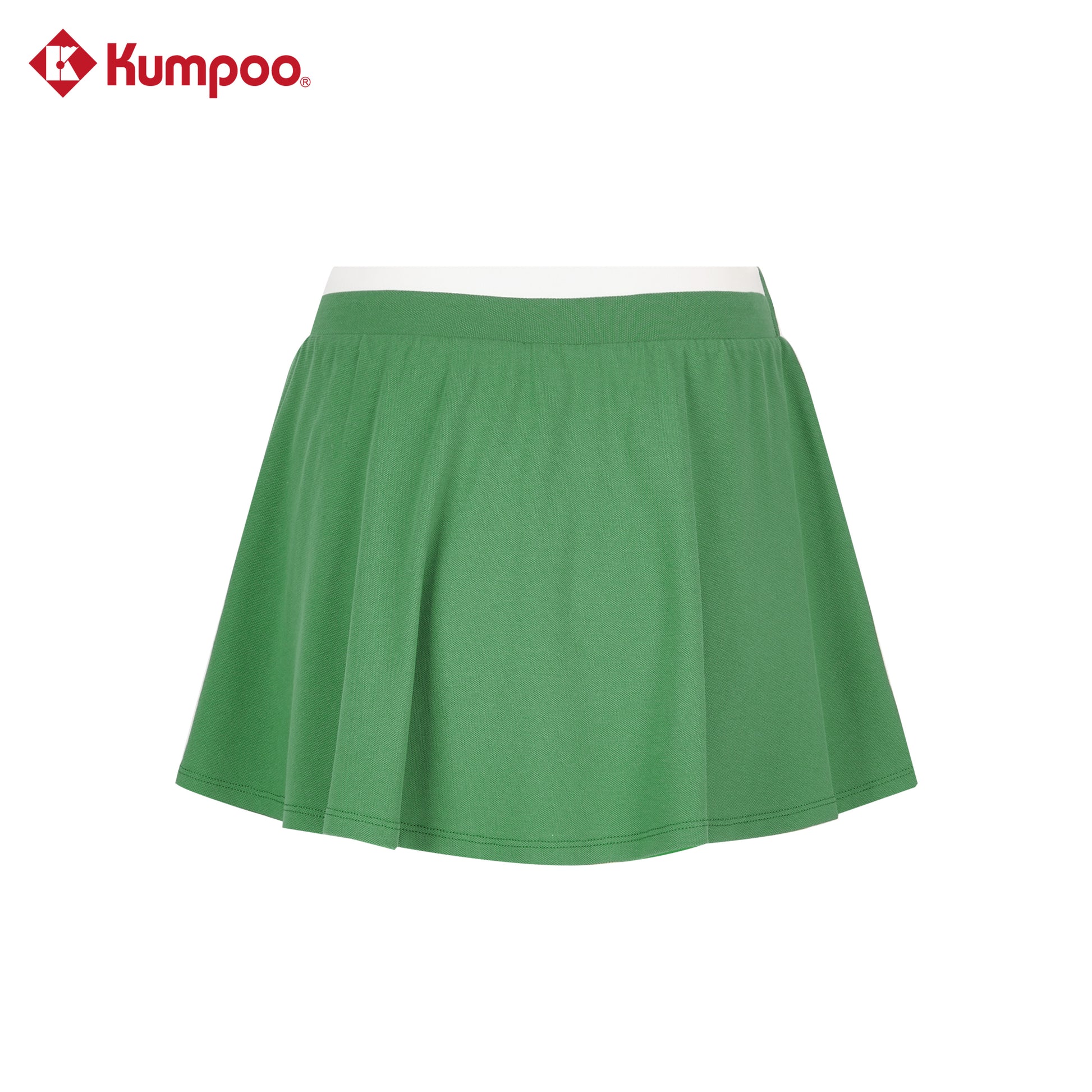 Kumpoo K261W-7181 women's skirt in a stylish design, featuring a comfortable fit and versatile length for casual or dressy occasions.