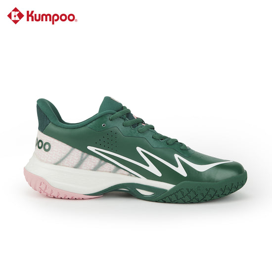 Kumpoo KH-G828.25th badminton shoes with breathable mesh upper and non-slip sole, designed for agility and support during play.