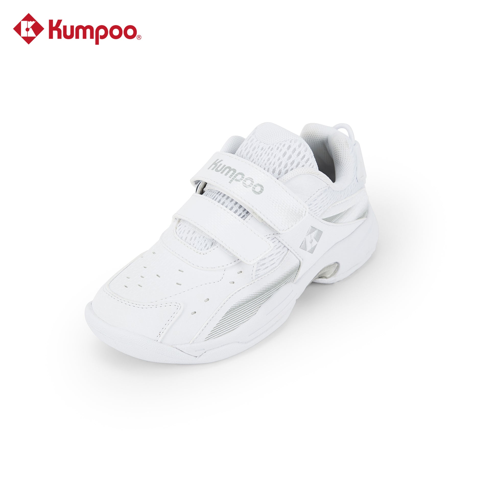 Kumpoo KHS-J20 Junior badminton shoes with supportive design and non-slip soles, ideal for young players.