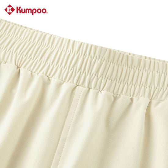 Kumpoo K261U-2540.25th unisex shorts, casual lightweight shorts with a relaxed fit, shown in a neutral color.
