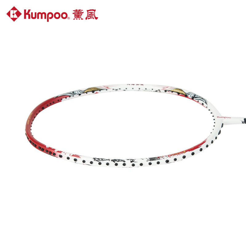 Kumpoo 2026 Year of Horse badminton racket in gift box, unstrung, lightweight sports racket for badminton players.