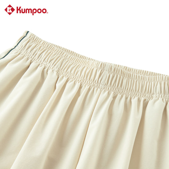 Kumpoo K261U-6546 25th unisex long pants, casual comfortable trousers, front view, neutral background, fashion-ready clothing