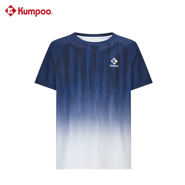 Kumpoo K261W-1567 women's T-shirt in soft fabric, featuring a classic round neck and short sleeves, casual and comfortable top.