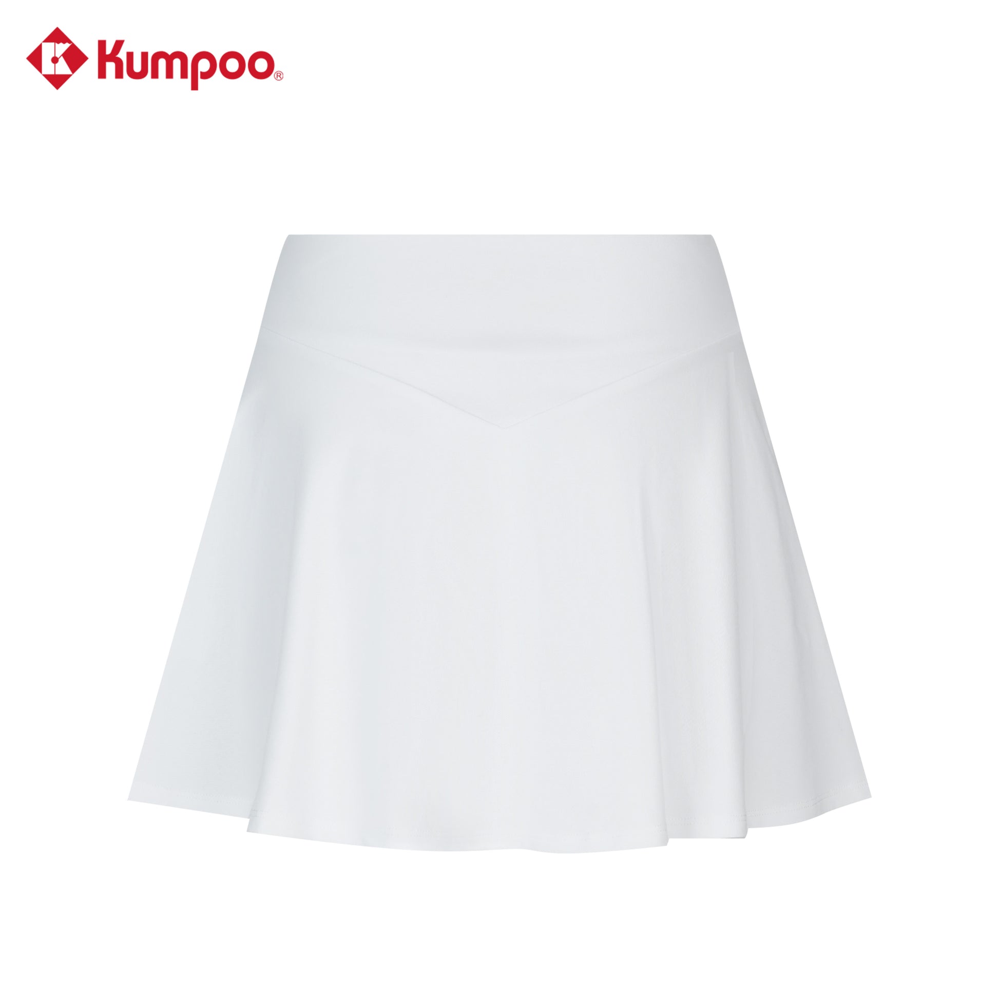 Kumpoo K261W-7182 women's skirt with a stylish design, featuring a comfortable fit and modern fabric for casual wear.