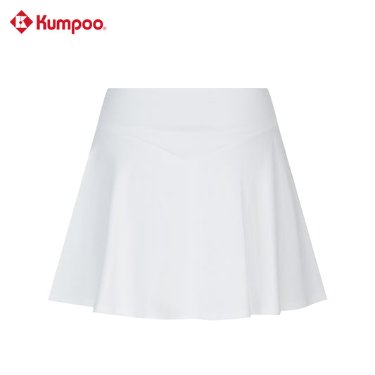 Kumpoo K261W-7182 women's skirt with a stylish design, featuring a comfortable fit and modern fabric for casual wear.
