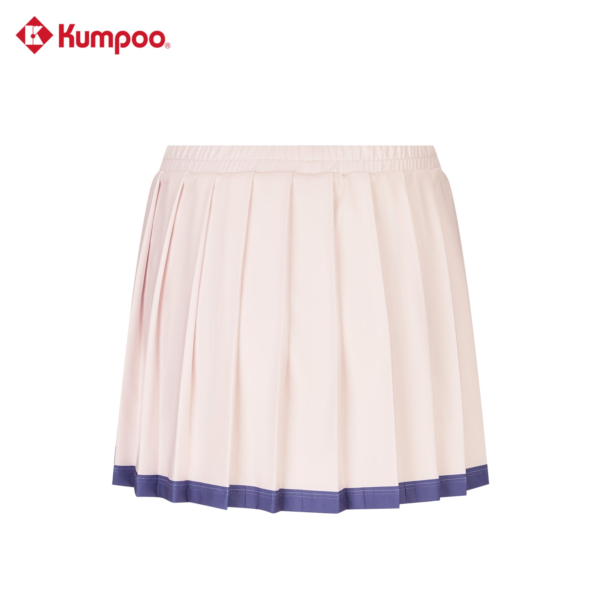 Kumpoo K261W-9727 women's skirt featuring a stylish design, made from lightweight fabric, perfect for casual or office wear.