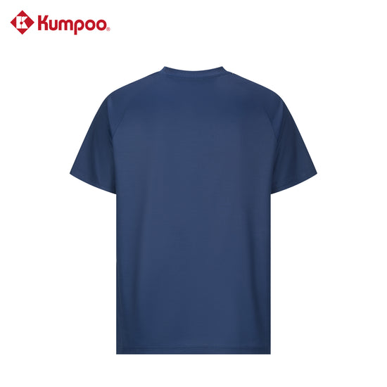 Kumpoo K261W-1567 women's T-shirt in soft fabric, featuring a classic crew neckline and a relaxed fit.