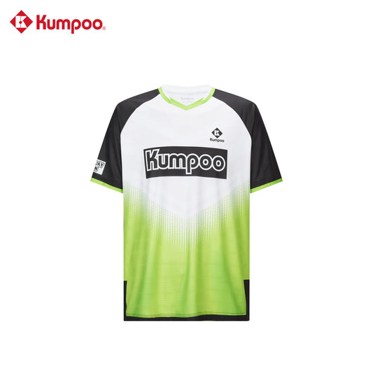 Kumpoo K261M-1731 men's T-shirt featuring a casual short-sleeve design in a solid color, displayed on a hanger.