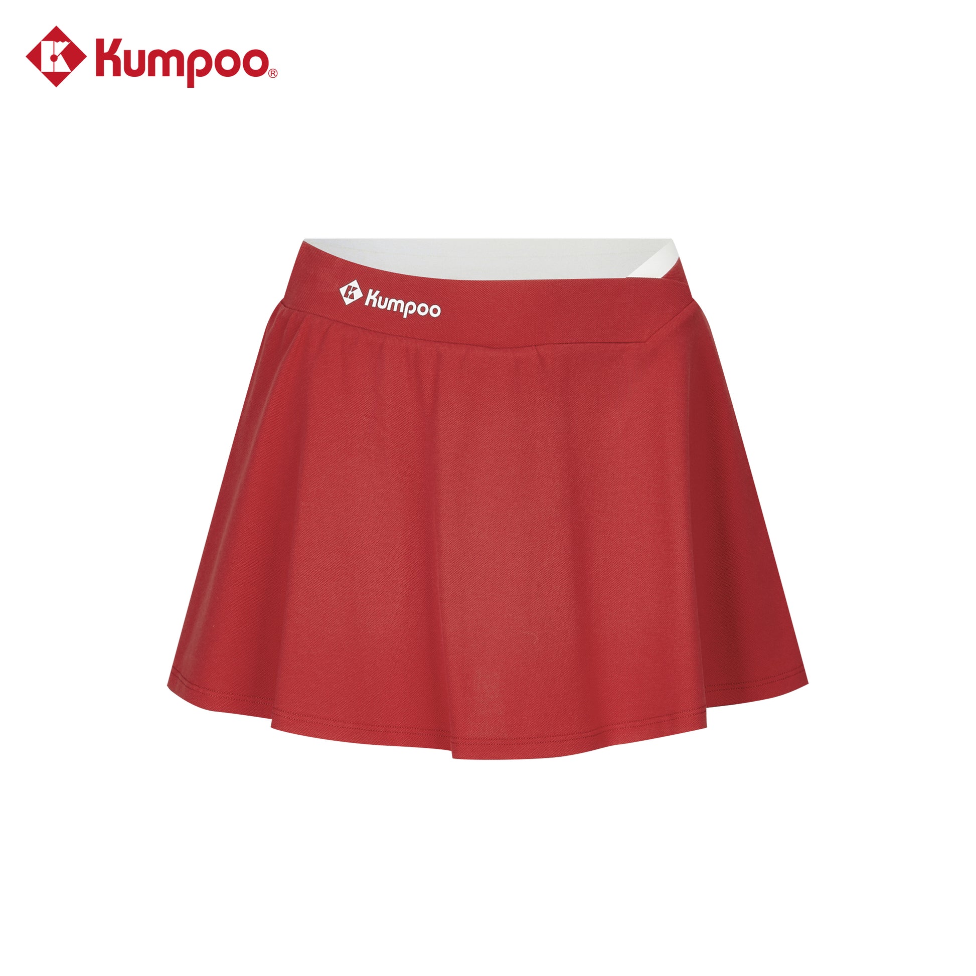 Kumpoo K261W-7181 women's skirt in a stylish design, featuring a comfortable fit and versatile length, perfect for casual wear.