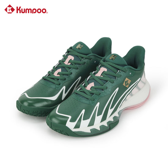 Kumpoo KH-G828.25th badminton shoes featuring lightweight design, breathable material, and non-slip sole for optimal performance.
