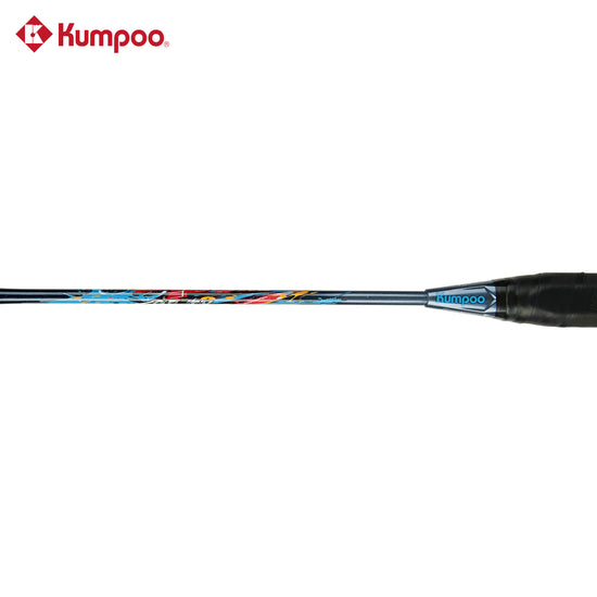 Kumpoo QF-TY(4U5) unstrung badminton racket with a lightweight frame and ergonomic grip, ready for player customization.