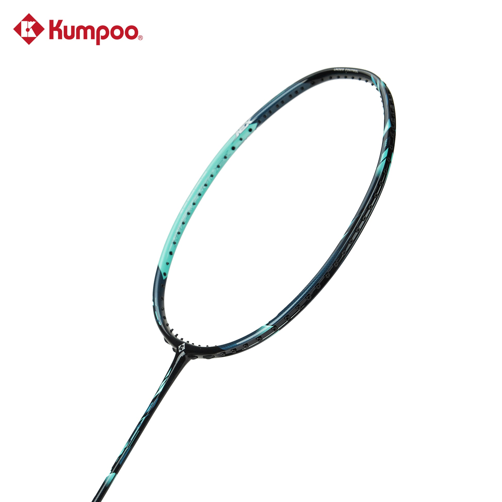 Kumpoo Hyper Shot Nex unstrung badminton racket with lightweight frame and ergonomic grip, designed for advanced players.