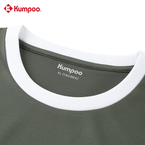 Kumpoo K261U-1224 unisex T-shirt in casual style, featuring a comfortable fit and simple design, ideal for everyday wear.