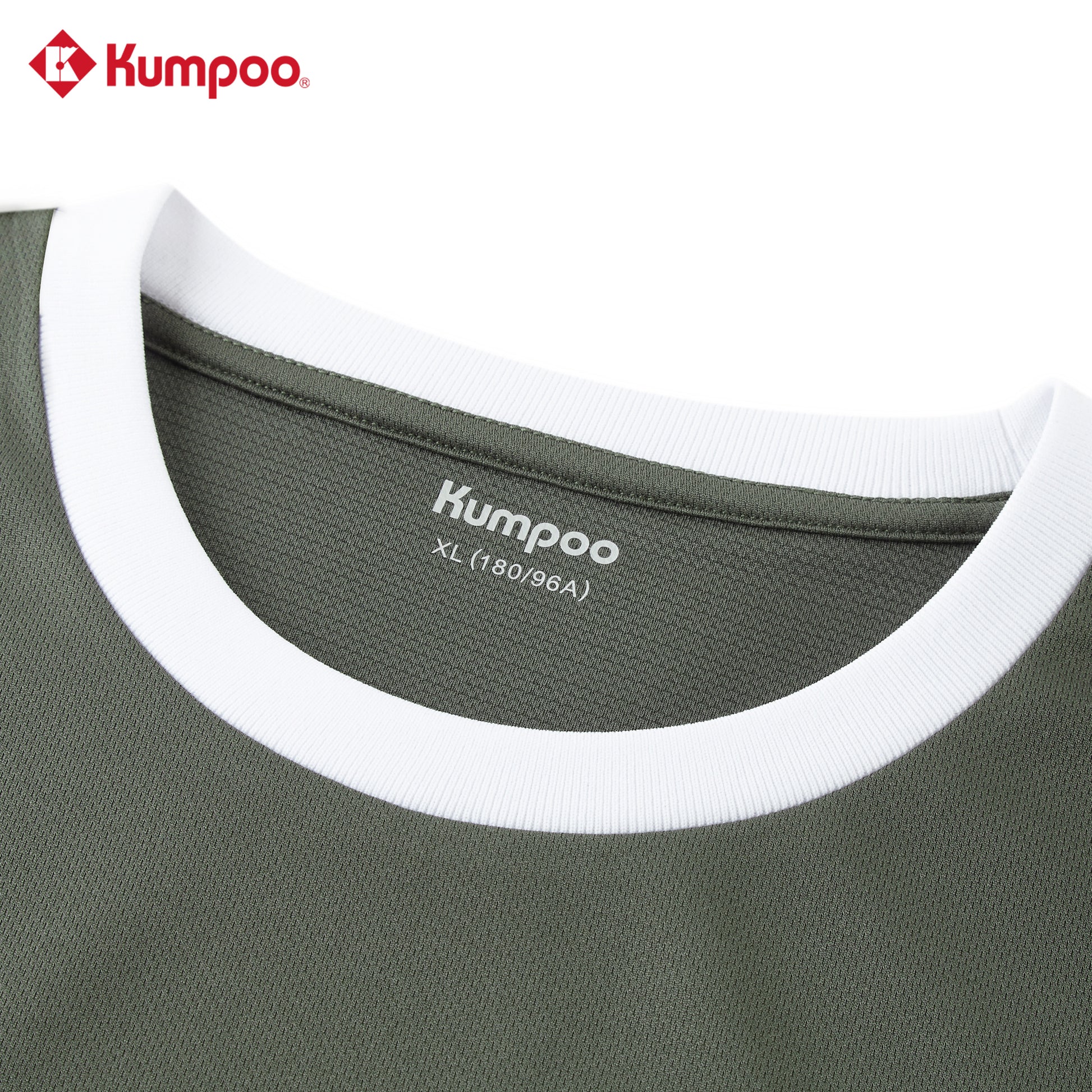 Kumpoo K261U-1224 unisex T-shirt in casual style, featuring a comfortable fit and simple design, ideal for everyday wear.