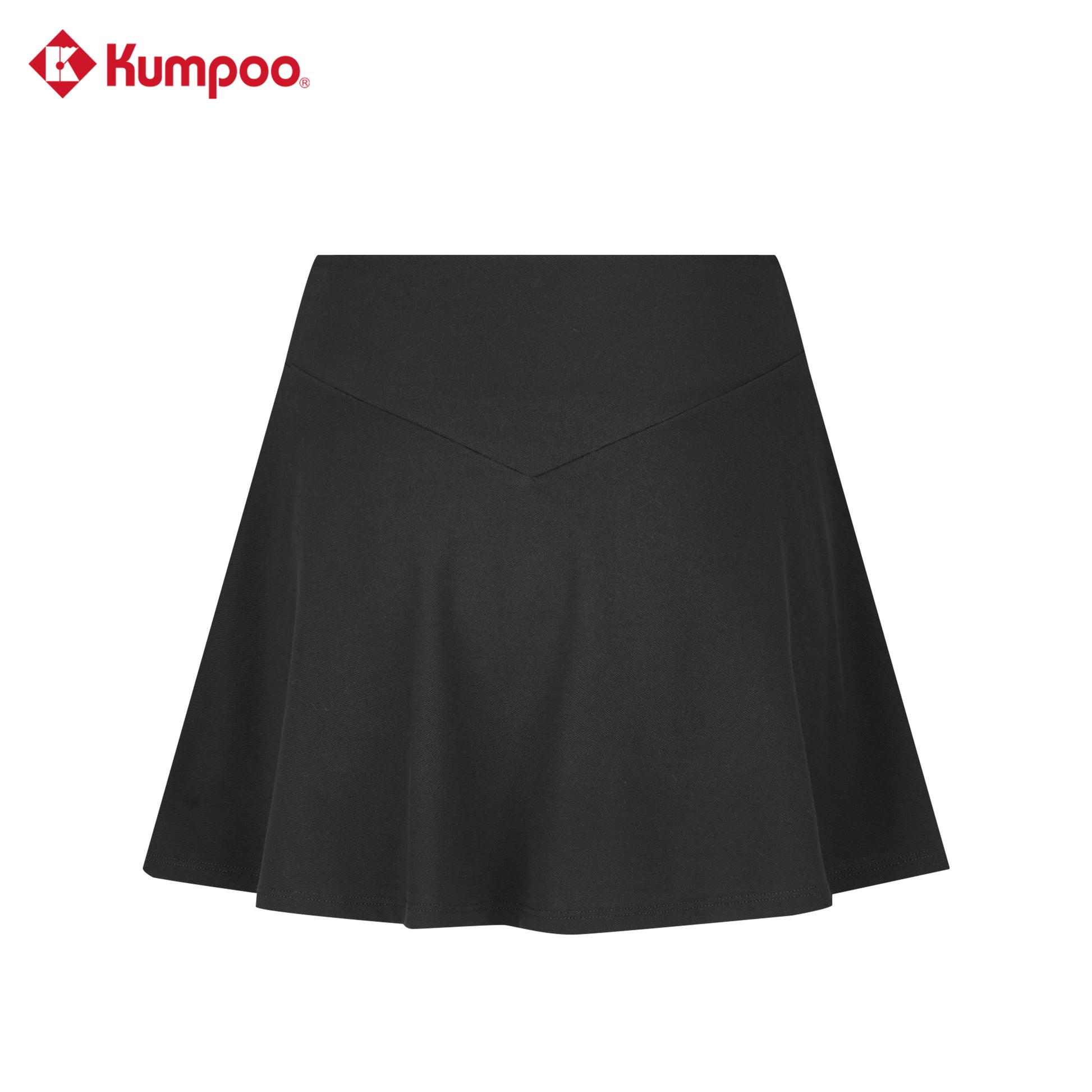 Kumpoo K261W-7182 women's skirt featuring a stylish, comfortable design in a neutral color, perfect for casual or office wear.