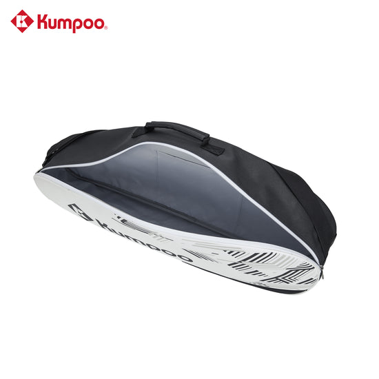 Kumpoo KB-631 badminton bag with multiple compartments and padded straps for carrying badminton rackets and gear