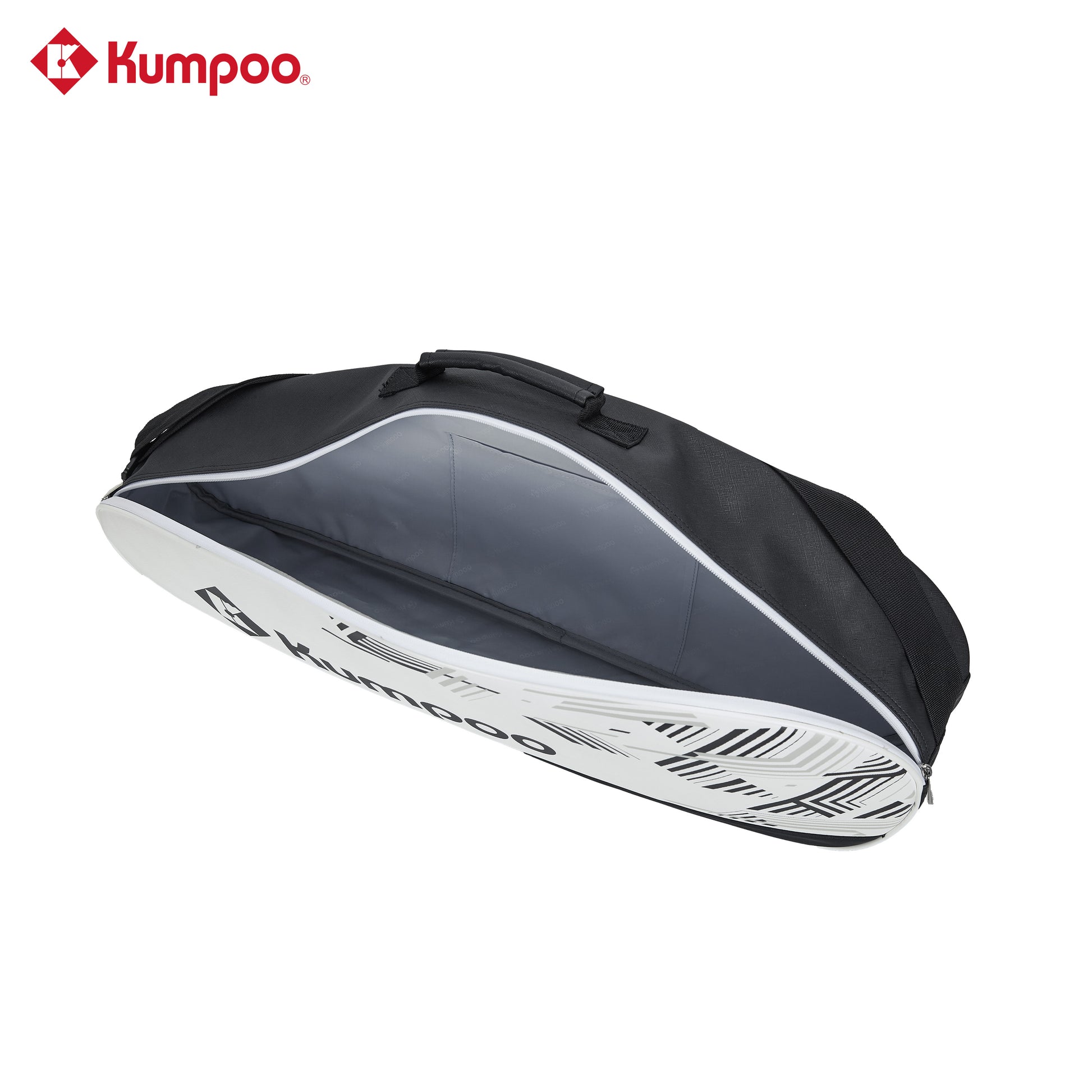 Kumpoo KB-631 badminton bag with multiple compartments and padded straps for carrying badminton rackets and gear