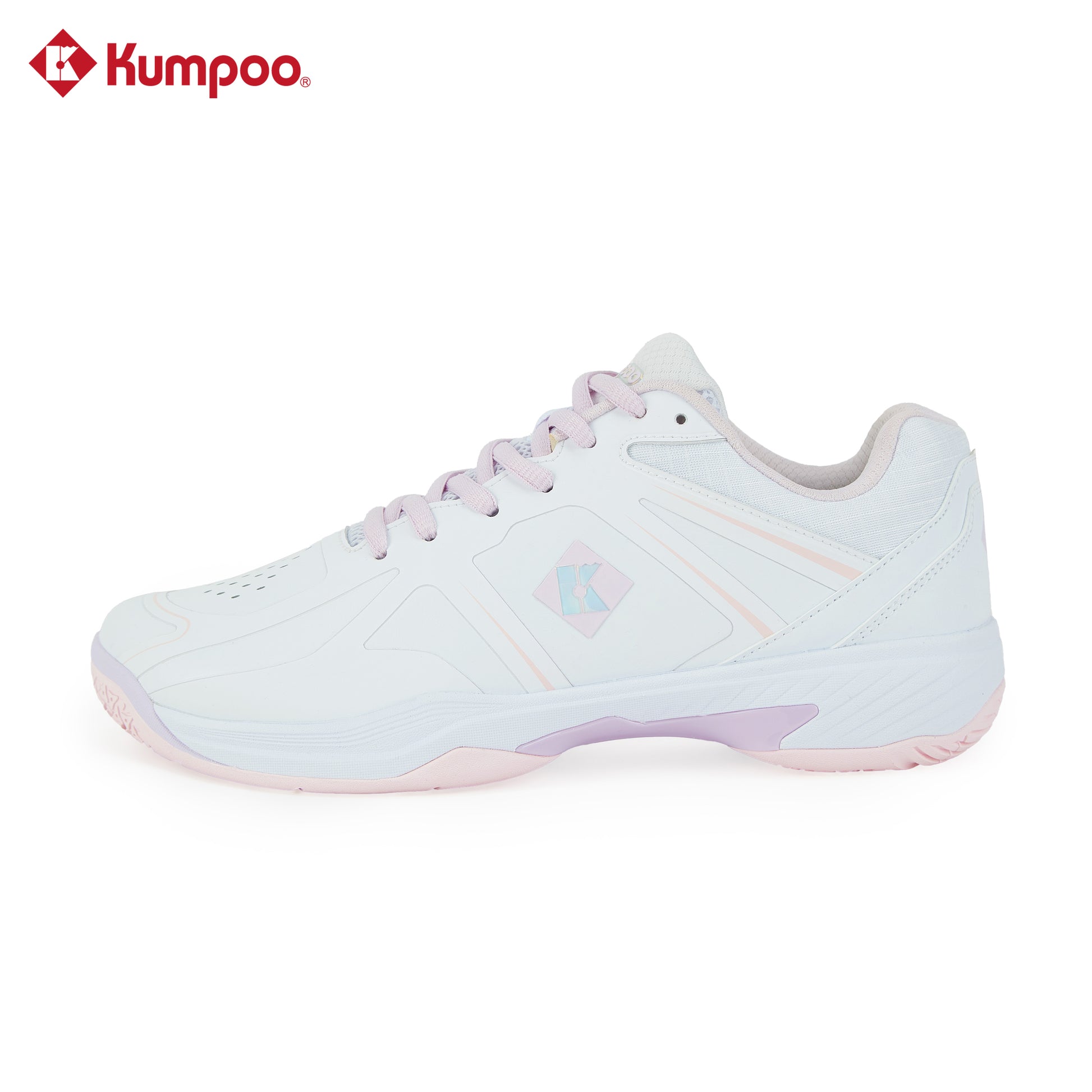 Kumpoo KH-G805 Lite Pro badminton shoes with breathable mesh upper and non-marking rubber sole for performance.