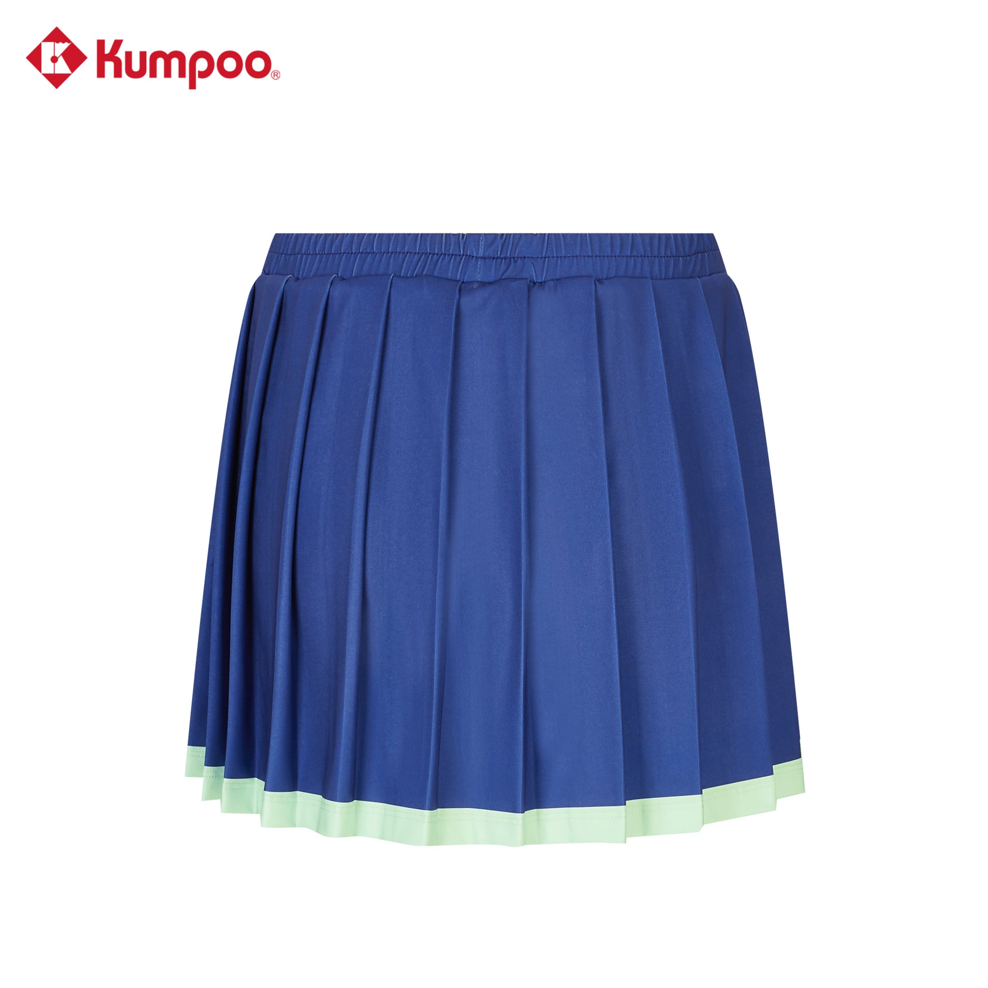 Kumpoo K261W-9727 women's skirt in a stylish design, made from lightweight fabric, perfect for casual or semi-formal wear.