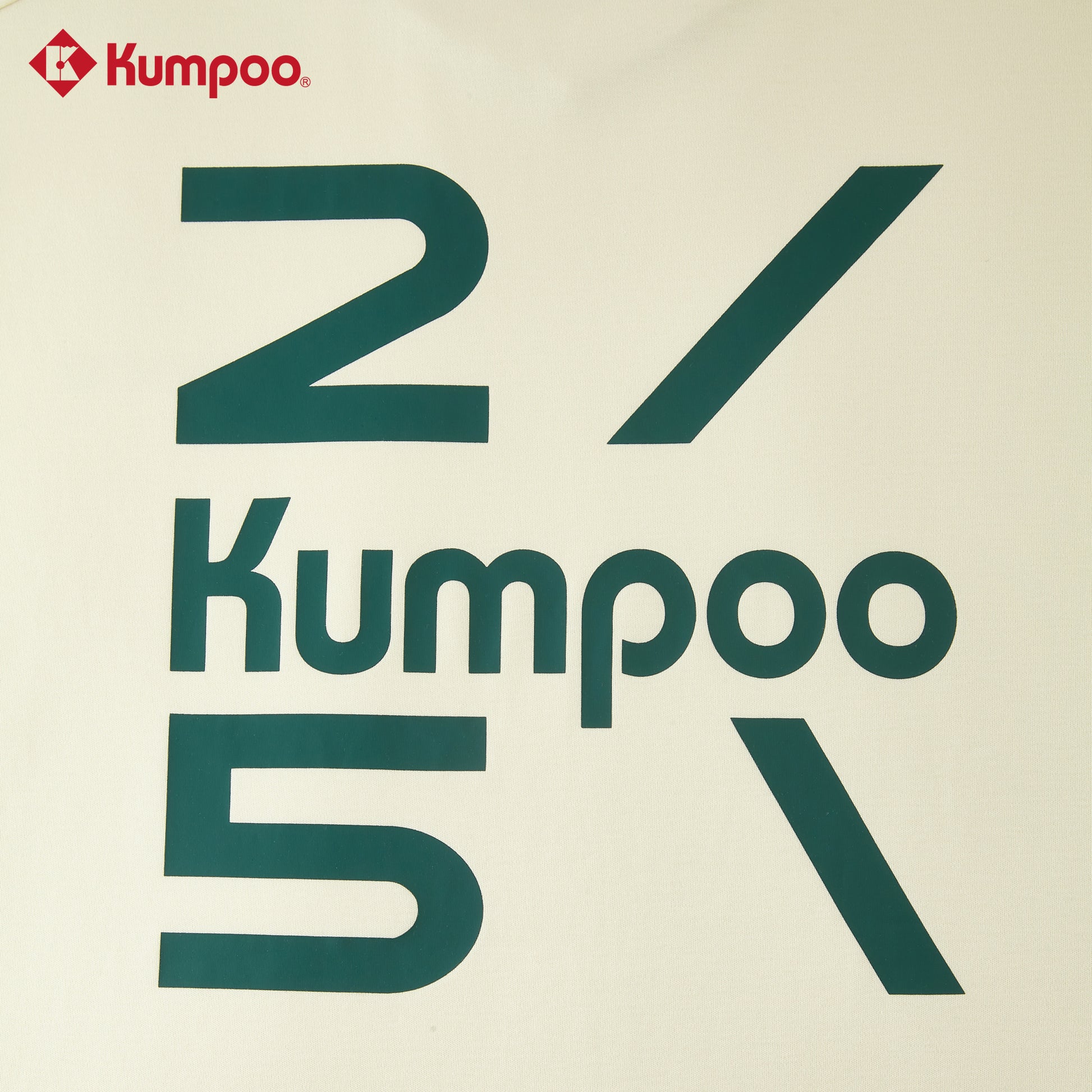 Kumpoo K261U-1528 25th unisex T-shirt, casual tops and T-shirt in black with front graphic design, short sleeves and round neckline