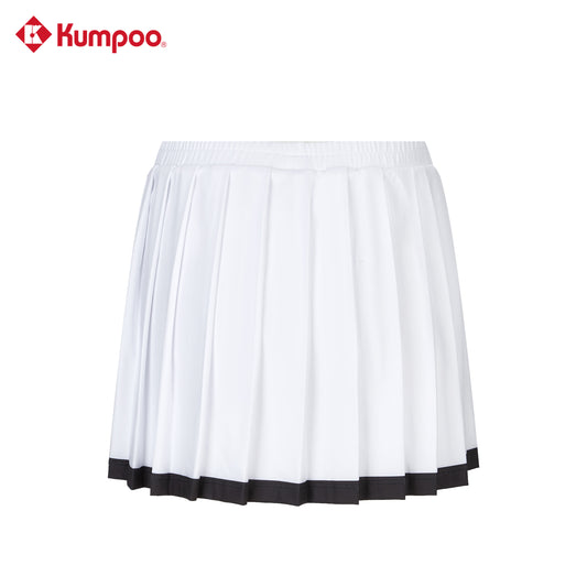 Kumpoo K261W-9727 women's skirt in a stylish design, featuring a comfortable fit and versatile length for everyday wear.