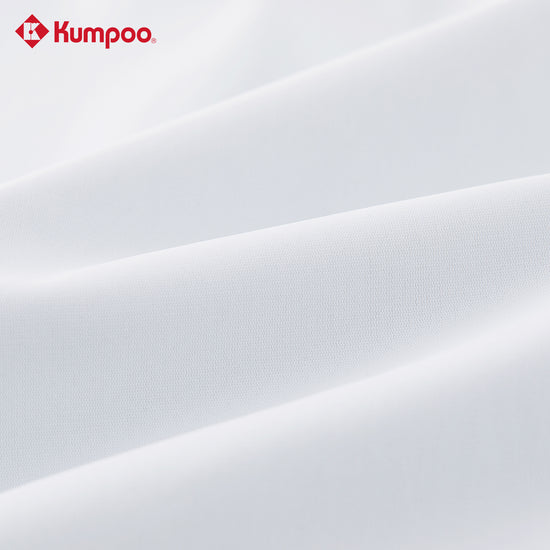 Kumpoo CryingCenter men's badminton shorts in black with logo, lightweight athletic shorts for active sportswear.