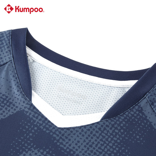 Kumpoo women's K241W-1004 T-shirt in soft fabric, featuring a classic fit and short sleeves, displayed on a plain background.