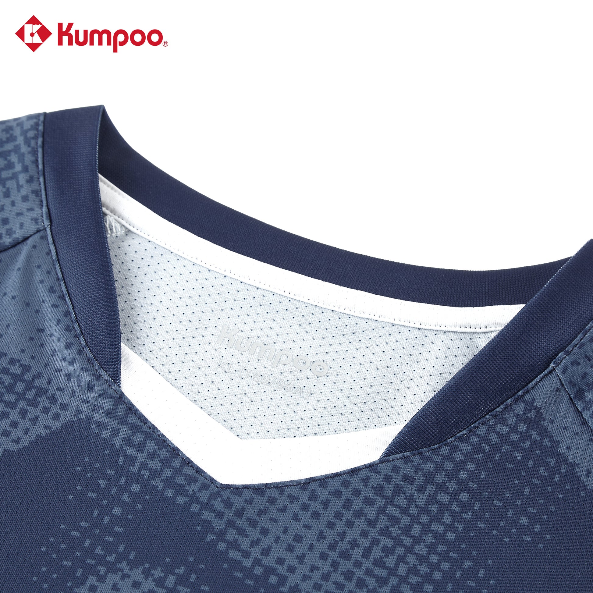 Kumpoo women's K241W-1004 T-shirt in soft fabric, featuring a classic fit and short sleeves, displayed on a plain background.