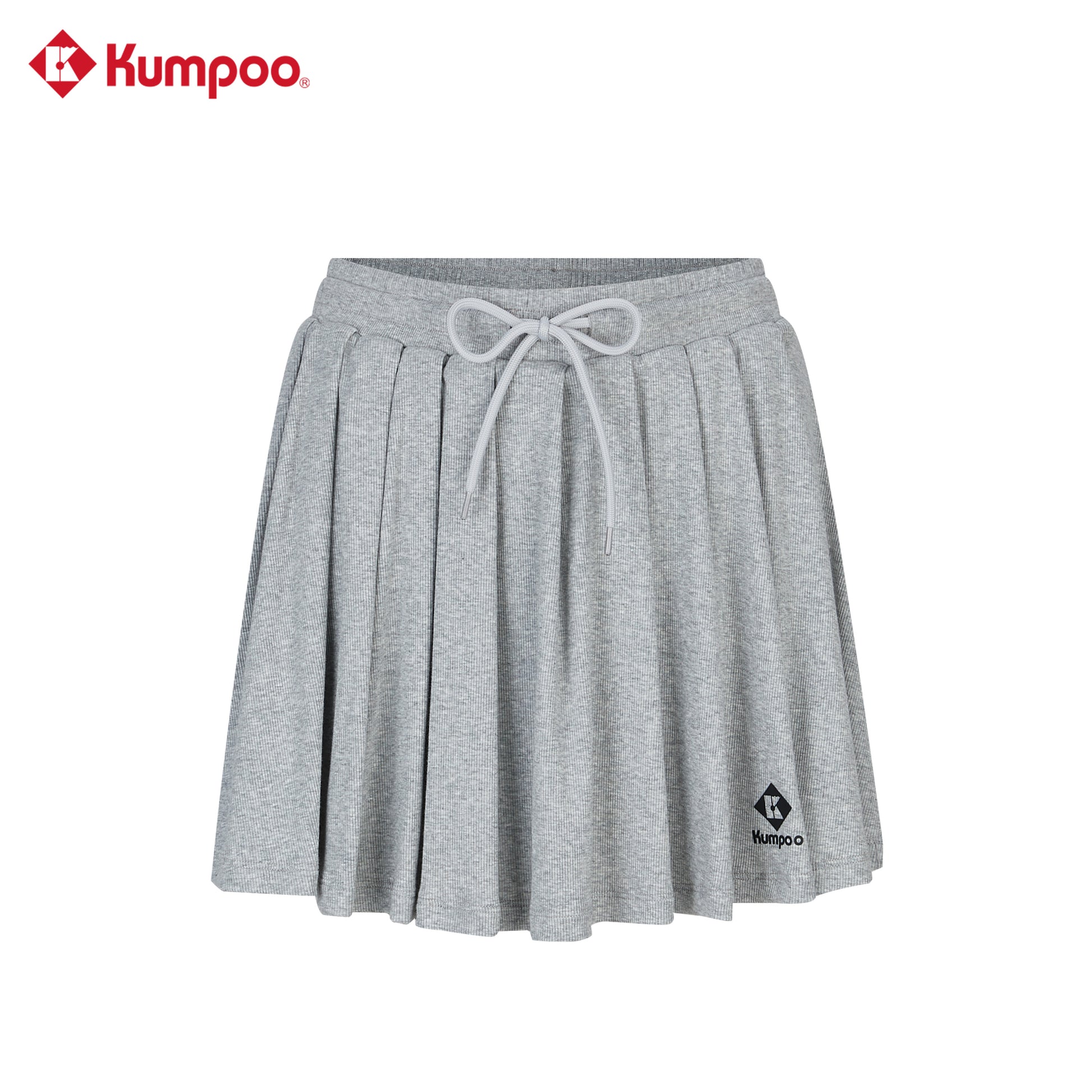 Kumpoo K251W-7225 women's sports skirt for badminton, pickleball, and tennis, featuring lightweight performance fabric.