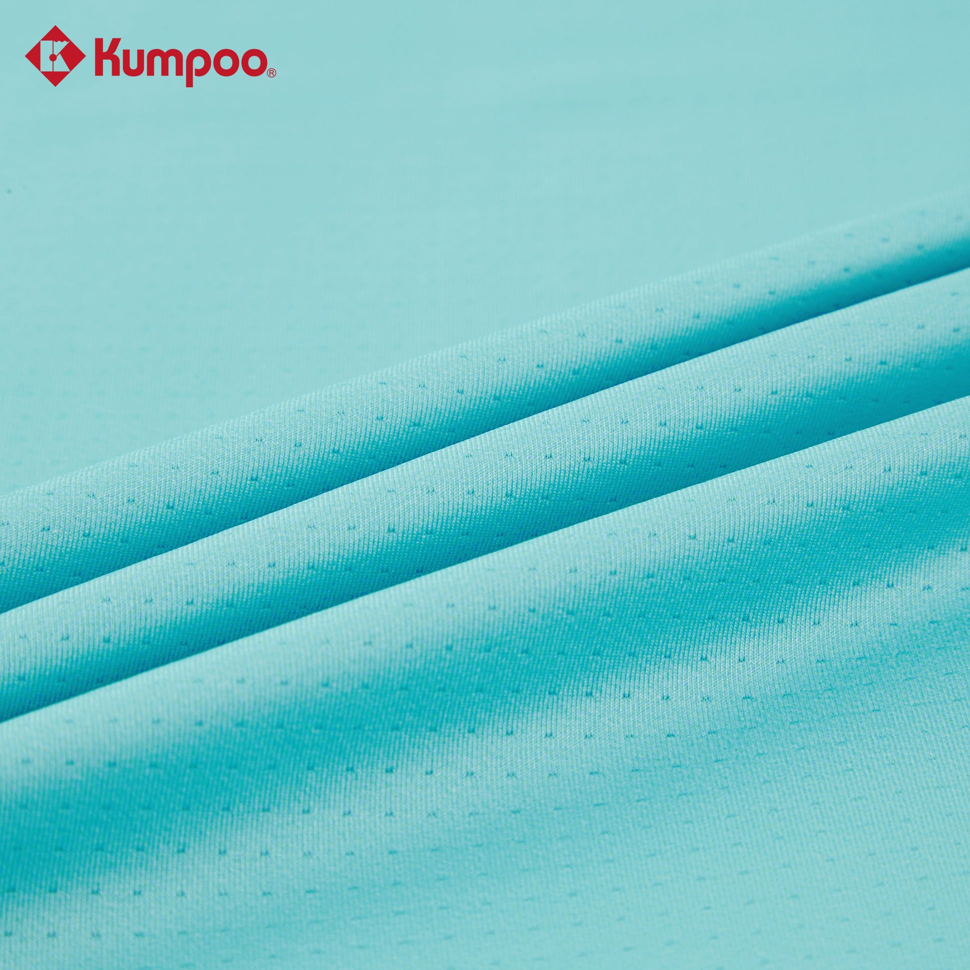 Kumpoo men's quick-dry sports T-shirt in black, designed for badminton and training, with breathable fabric and athletic fit.