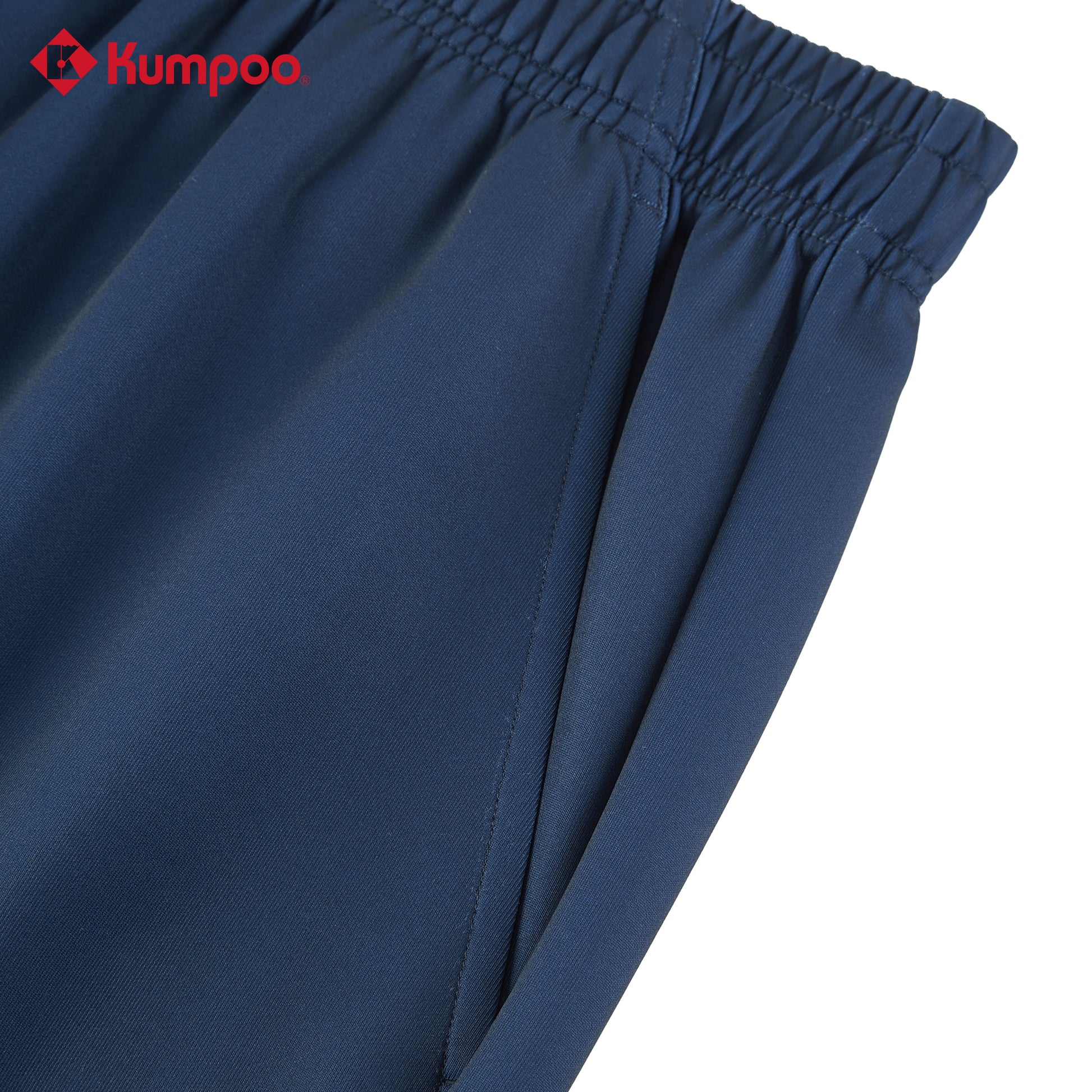 Kumpoo K253U-2002 unisex performance sports shorts for badminton, pickleball, tennis, and casual wear, shown in a front view.
