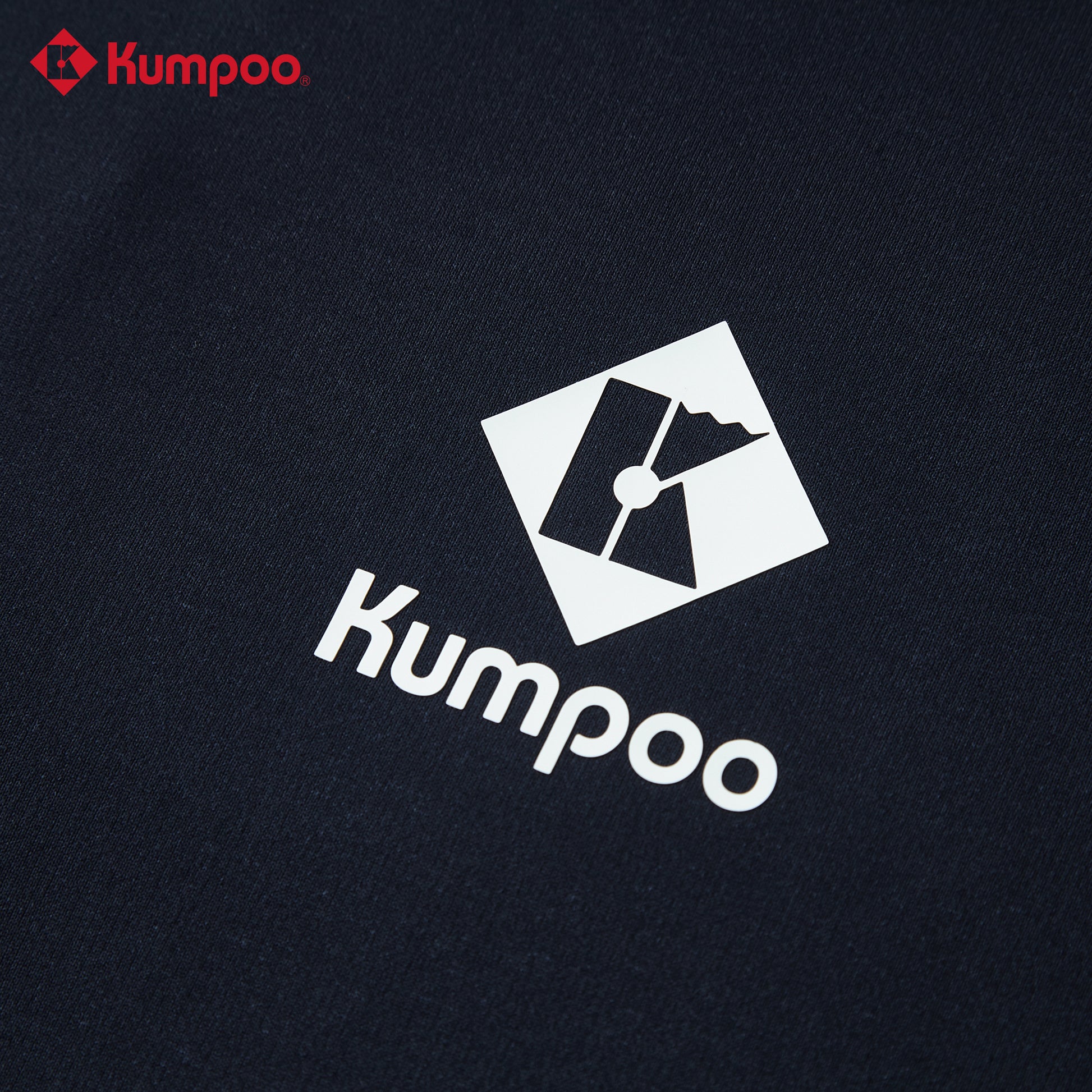 Kumpoo K253U-5003 unisex long sleeve sports jacket in black, featuring a zip-up front and athletic fit.