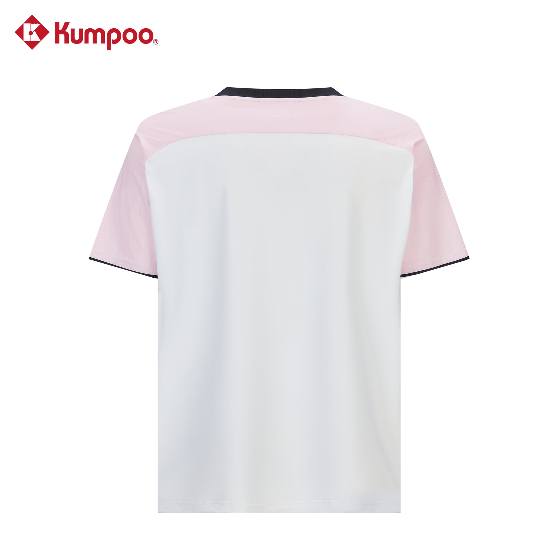 Kumpoo men's quick-dry sports T-shirt designed for badminton and training, featuring lightweight, breathable fabric.