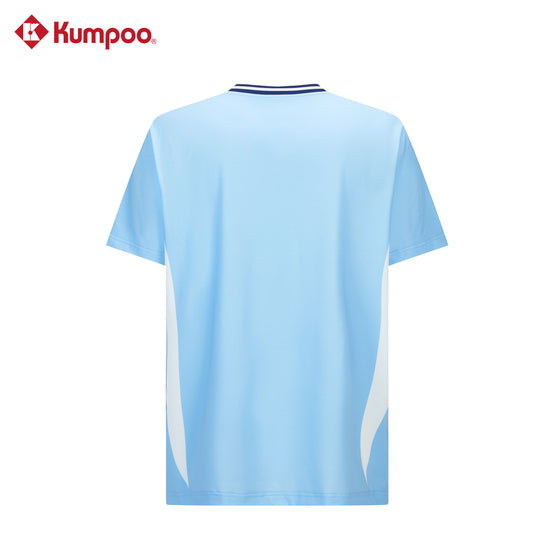 Kumpoo K261M-1226 men's quick-dry sports T-shirt designed for badminton and training, shown in a lightweight, breathable fabric.