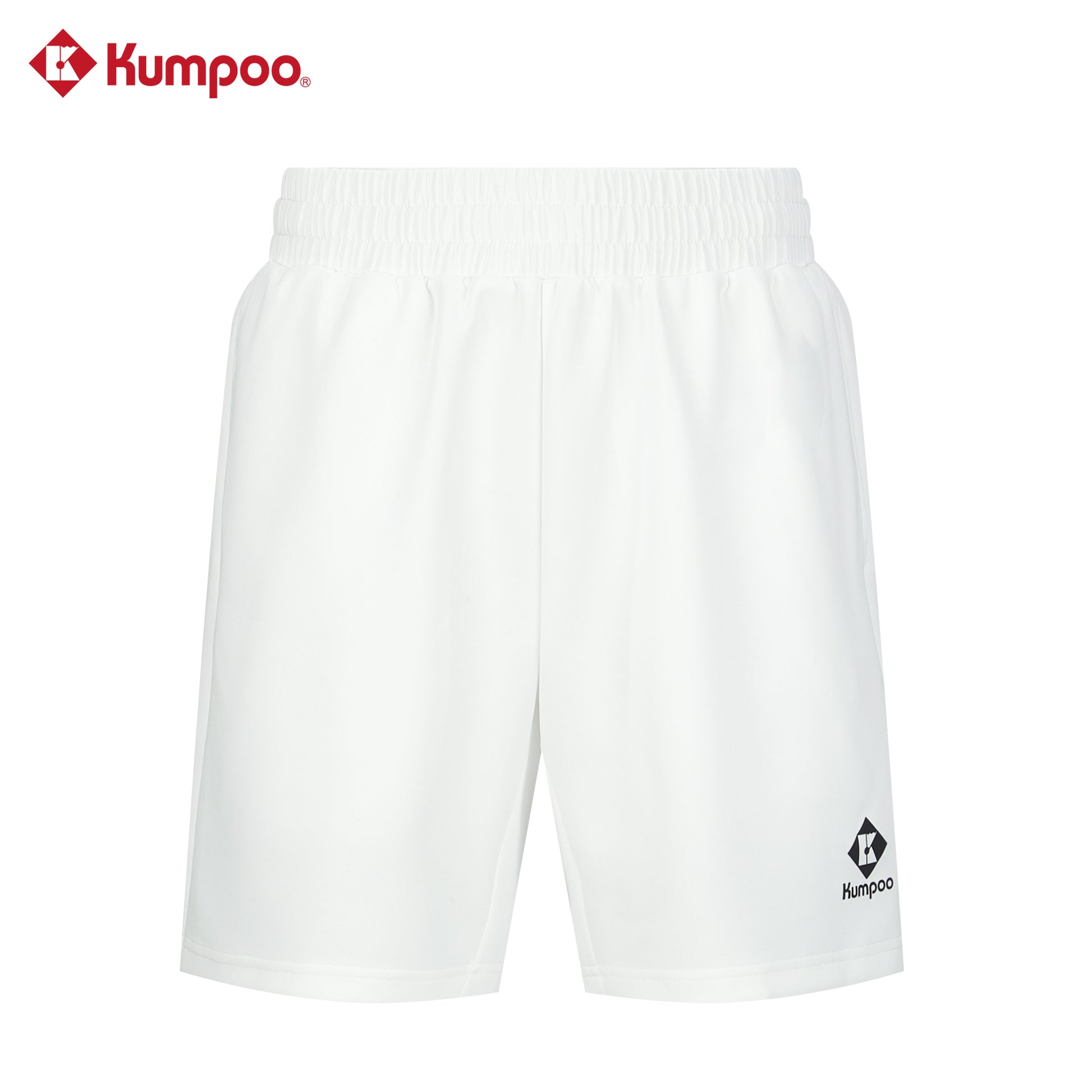 Kumpoo K261U-2059 men's performance sports shorts for badminton, pickleball, tennis, and casual wear, shown on a plain background.