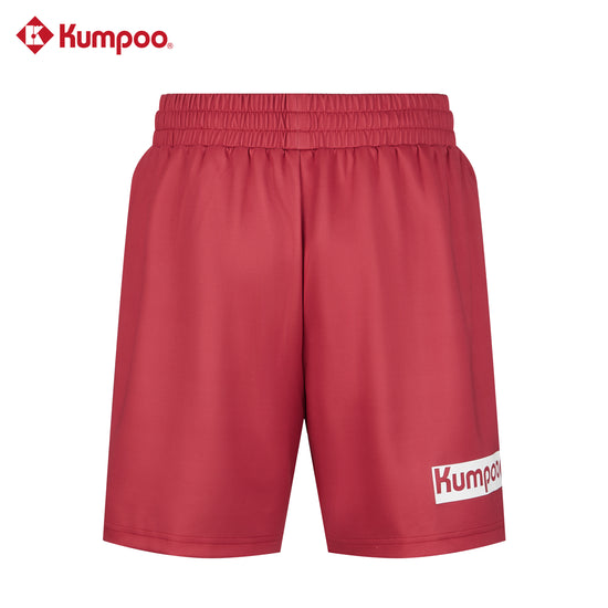 Kumpoo K261U-2059 men's sports shorts for badminton, pickleball, tennis, casual wear, featuring lightweight, breathable fabric.